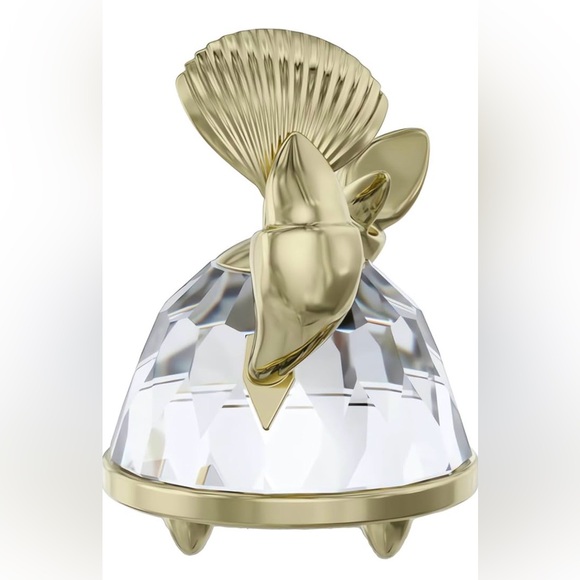 Swarovski Gold and Clear Crystal Crab Figurine - Picture 5 of 14